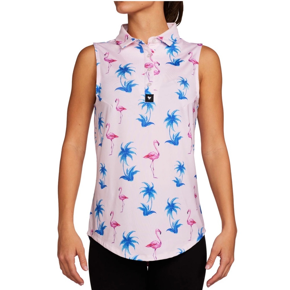 Bad Birdie Sleeveless Golf Polo